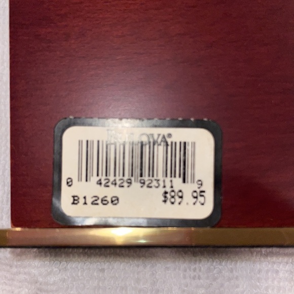 Bulova desk/table clock - Picture 10 of 10